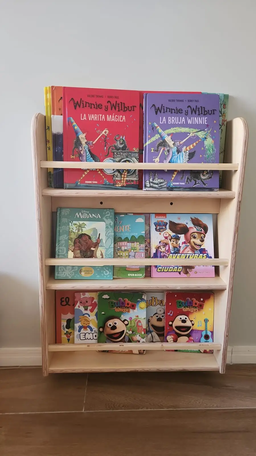 biblioteca para colgar