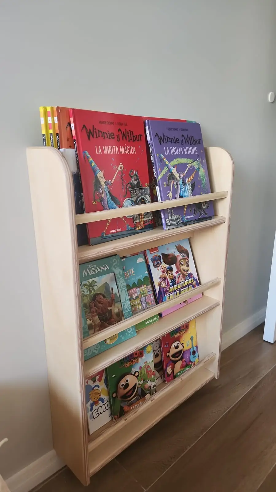 biblioteca para colgar