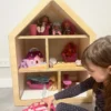 Casita juguetero montessori