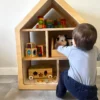 Casita juguetero montessori