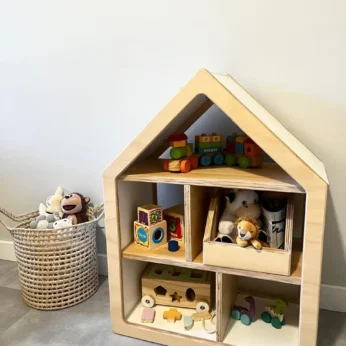 juguetero casita montessori