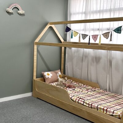 cama casita evolutiva montessori