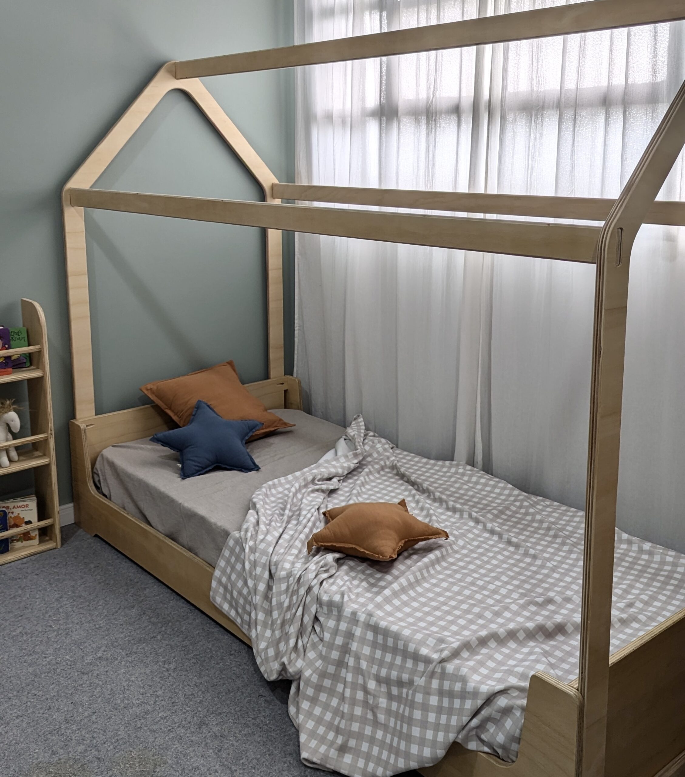 cama casita evolutiva montessori
