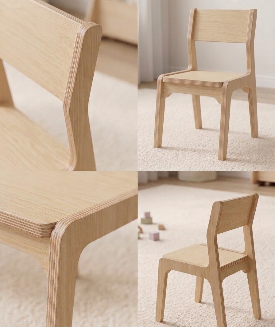 silla infantil multilaminada